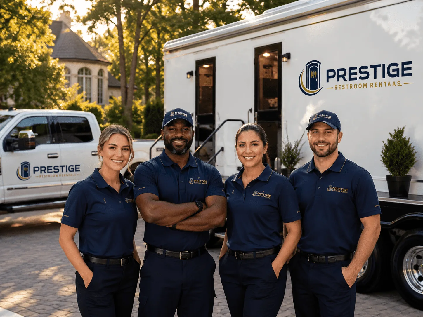 Trusted Luxury Portable Restrooms company in Nevis, MN